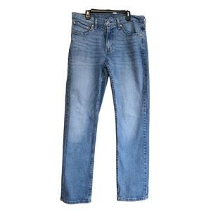 Levis 514 Jeans Mens 32x32 (32x30) Classic Straight Leg Blue Med Wash Denim Pant